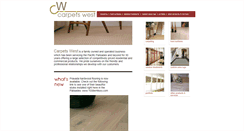 Desktop Screenshot of carpetswest.net
